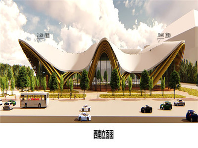 祝贺我司与四川绿建西宜公司顺利签约宜宾国际竹产品交易中心幕墙工程