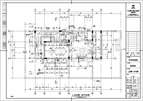 海南某地三层坡地别墅建筑设计施工图纸