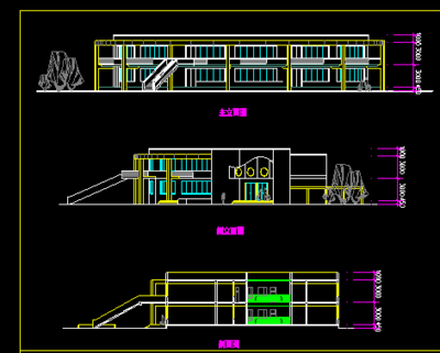 幼儿园建筑CAD设计平立剖面图的要点分析